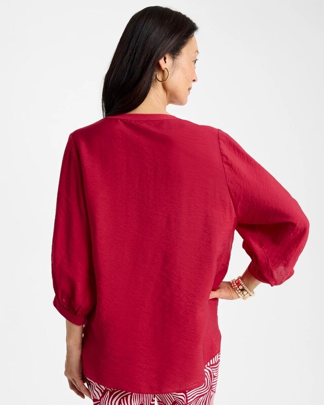 Tie-Front Top - image 3